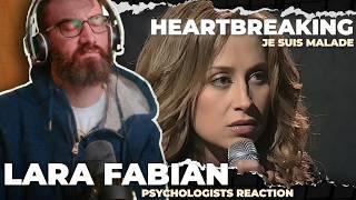 This Performance Hurts to Watch - Lara Fabian - Je suis malade - UK Psychology Professor Reacts