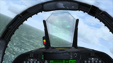 FSX - VRS  Moving Carrier pattern with EZdok Camera Effects