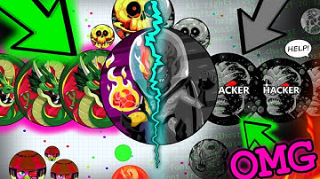 99,9% IMPOSSIBLE SAME SIZE AUTOSPLIT POPSPLIT IN AGARIO (Agar.io GLITCH)