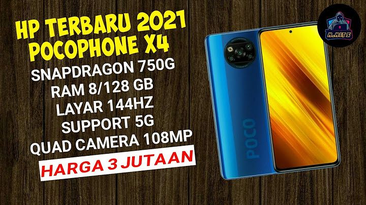 Fix Perusak Harga Pasar! Poco X4 Hadir Tahun 2021 Hp Termurah