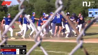 Watch: Northern Burlington wins playoff game on a walk-off hit to beat Lawrence in dramatic fashion