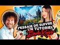 J'ESSAIE DE SUIVRE UN TUTORIEL DE BOB ROSS! | 2e peau