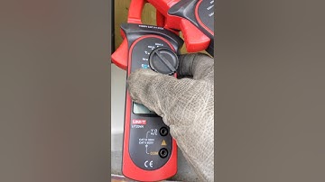 UNI-T UT204A clamp meter faulty - not reading in AC current.