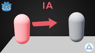 Inteligencia Artificial en GODOT 🤖/ Enemigo que te persigue 🏃🏼 y esquiva obstáculos/ 3D