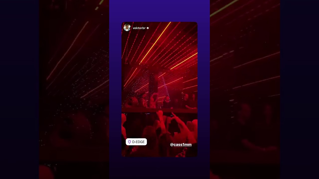 Cassimm Played Groove Express at D-EDGE RIO 