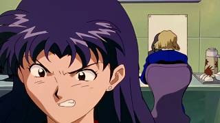 Misato throws a tantrum