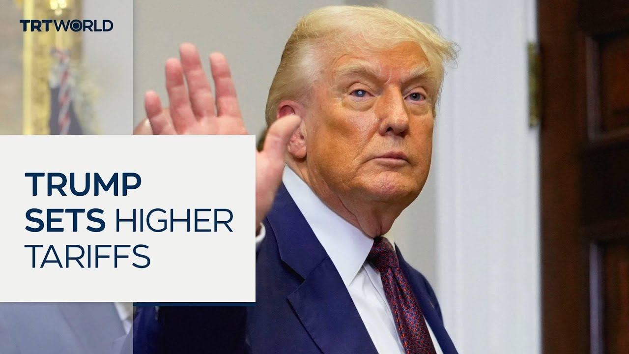 Trump signs order for higher tariffs on dozens of economies