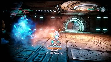 Transformers fall of cybertron demo gameplay commentary