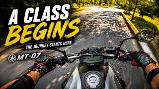 The Road to A Class Begins | Riding the MT-07