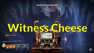 Witness Encounter Cheese - Salvations Edge Raid Glitch Double Buttons Runner Glyphkeeper