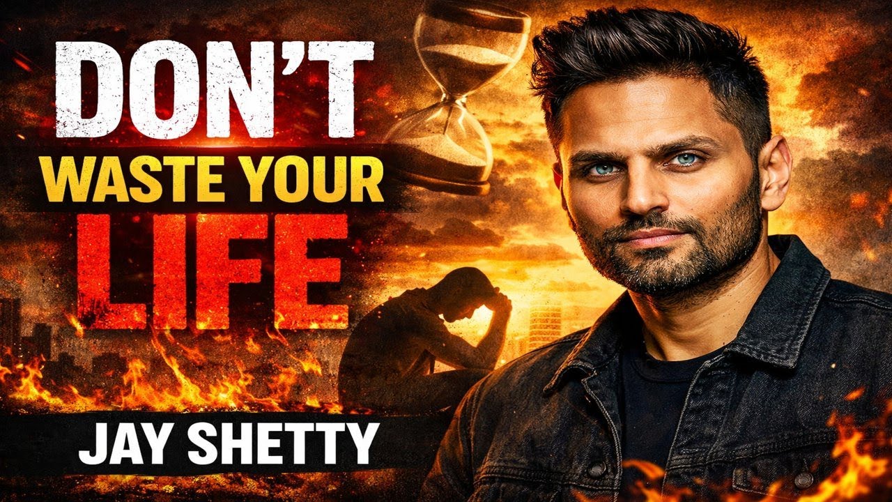 DON’T WASTE YOUR LIFE | Jay Shetty Motivational Speech