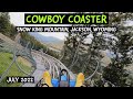 Cowboy coaster at snow king resort jackson wyoming july 2022