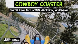 Cowboy Coaster at Snow King Resort (Jackson, Wyoming) July 2022