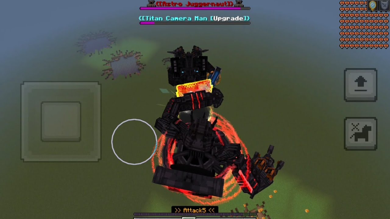 Skibidi Addon V11: I Control the Astro Juggernaut vs Old Titans & Upgrade Titans!