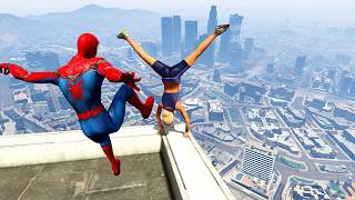 GTA 5 Crazy Spiderman ragdolls ep.2 screenshot 5