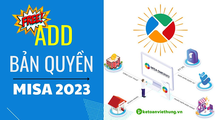 Hướng dẫn add bản quyền misa sme 2023 năm 2024