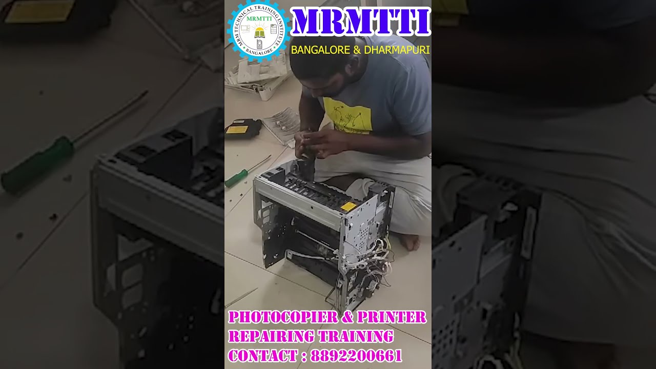 Laptop/Destop / Mobile Chip Level Training and Printer / Photocopier Repairing course