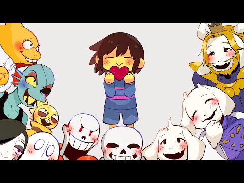 【UNDERTALE】とんちきらんちきどんきこう【手書きMAD】