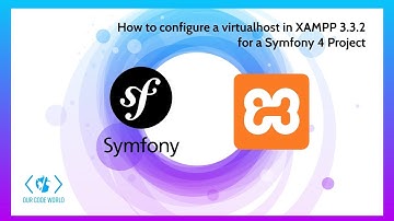 How to configure a virtualhost in XAMPP 3.3.2 for a Symfony 4 Project