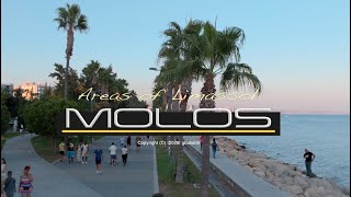 Areas of Limassol. Molos. DJI Mavic 3