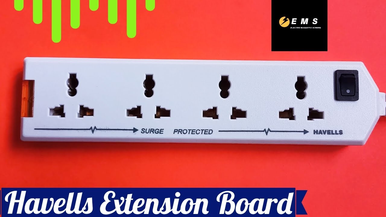 Havells Extension Board review. YouTube