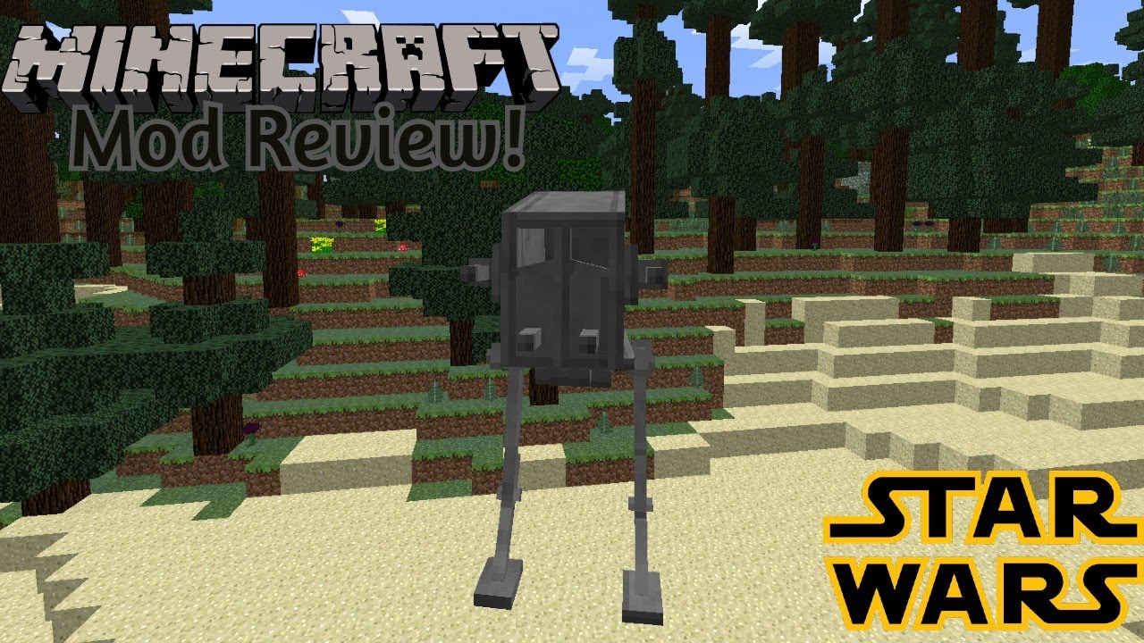 Minecraft Mod Review STAR WARS! YouTube