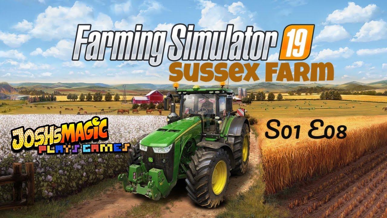 sussex farm | cutting grass and more | Farming Simulator 19 | JMPG EP08