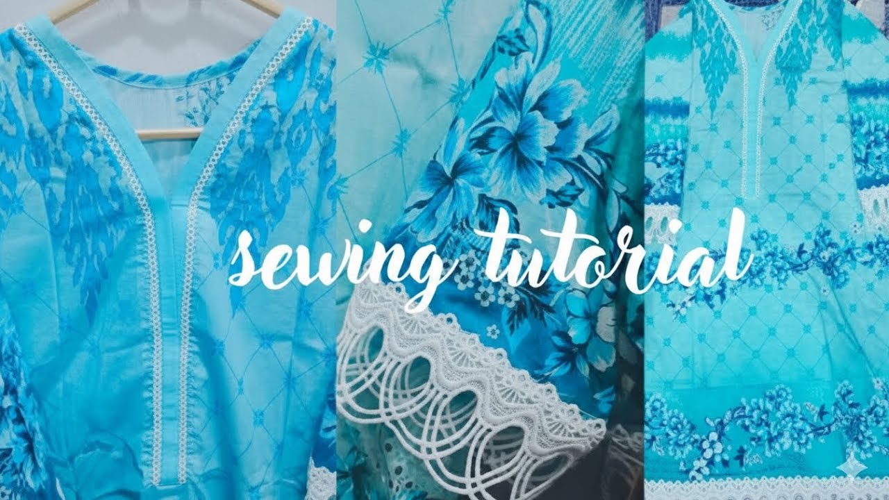 Easy & Beautiful Neck Design Tutorial | Stylish Neckline Cutting & Stitching Step by Step