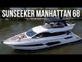 Touring a $4,100,000 Yacht | Sunseeker Manhattan 68 Yacht Tour