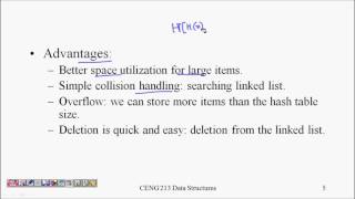 Open Hashing Separate Chaining Collision Resolution in Hash Table Hashing