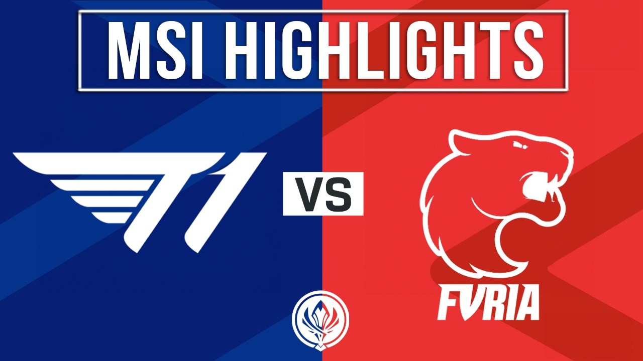 T1 vs FUR Highlights ALL GAMES | MSI 2026 Bracket Stage | T1 vs FURIA