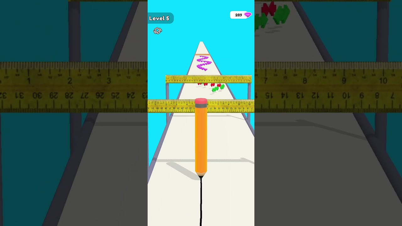 Long Pencil Run #5 Gameplay 