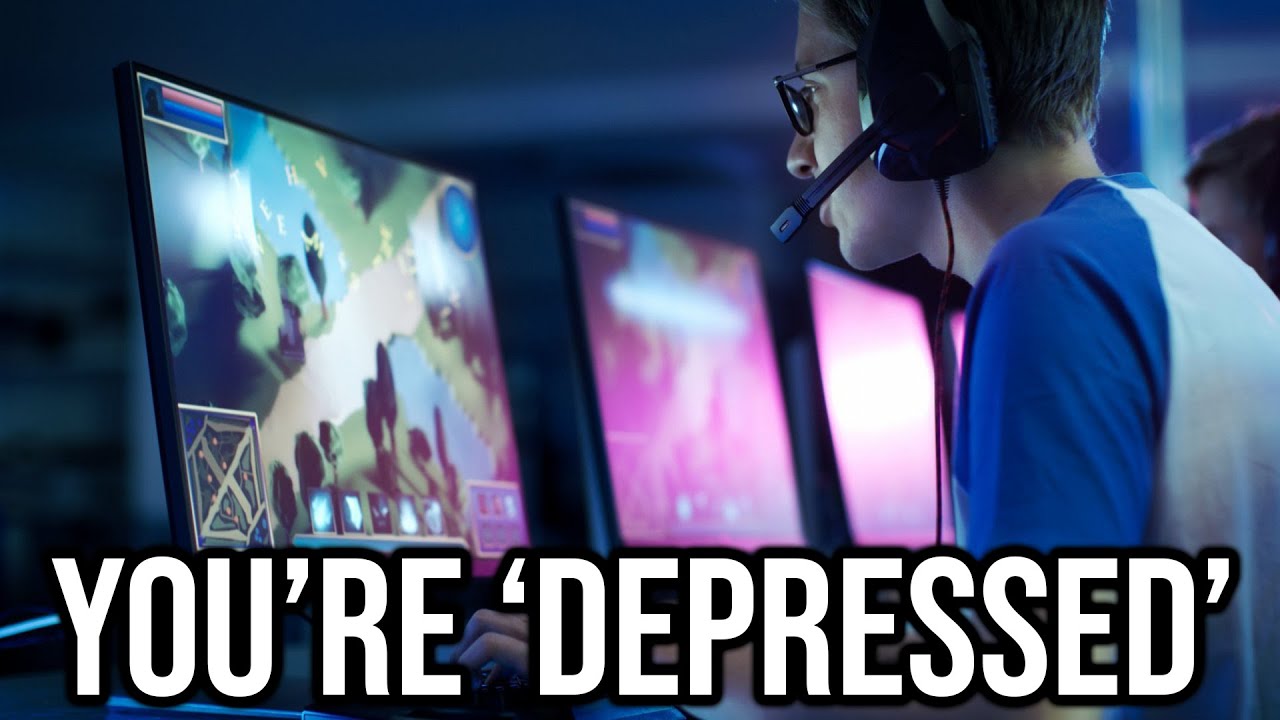 Gaming Is A 'Form Of Depression' Now... YouTube