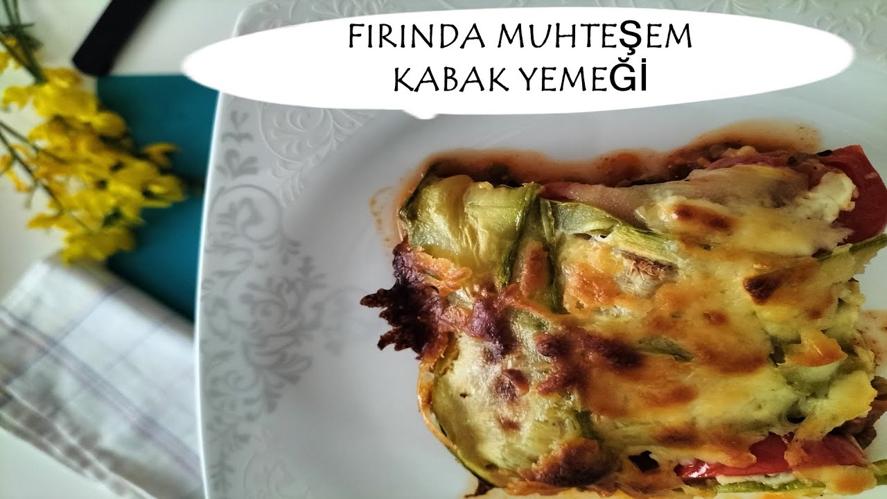 KIYMALI KABAK TARİFİ | KIYMALI FIRINDA KABAK | FIRINDA KIYMALI KABAK YEMEĞİ | KABAK YEMEĞİ TARİFİ????❤️