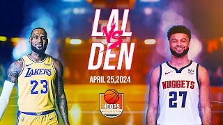 Los Angeles Lakers vs Denver Nuggets Game 3 Full Highlights | 2024 WCR1 |