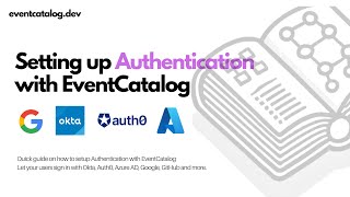 Adding authentication to EventCatalog