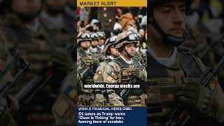 Oil Soars as Trump Issues Iran Warning #Shorts