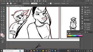 Creating a Comic Page in Adobe Illustrator