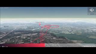 North Florida Soaring Flight via AYVRI Simulation