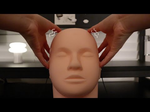 ASMR 대머리 두피 마사지 + 약간의 귀청소