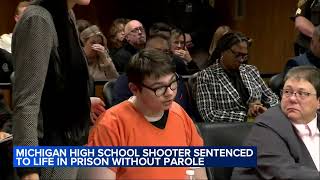 Michigan school shooter Ethan Crumbley sentenced to life without parole