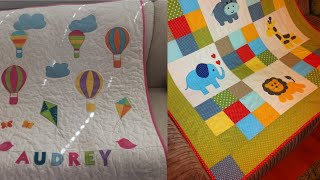 ADORABLE PATCHWORK BABY QUILT IDEAS!!💖💖