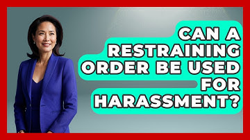 Can A Restraining Order Be Used For Harassment? - Law Enforcement Insider