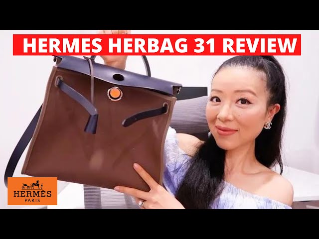 HERMÈS HERBAG 31 UNBOXING, REVIEW & WHAT FITS