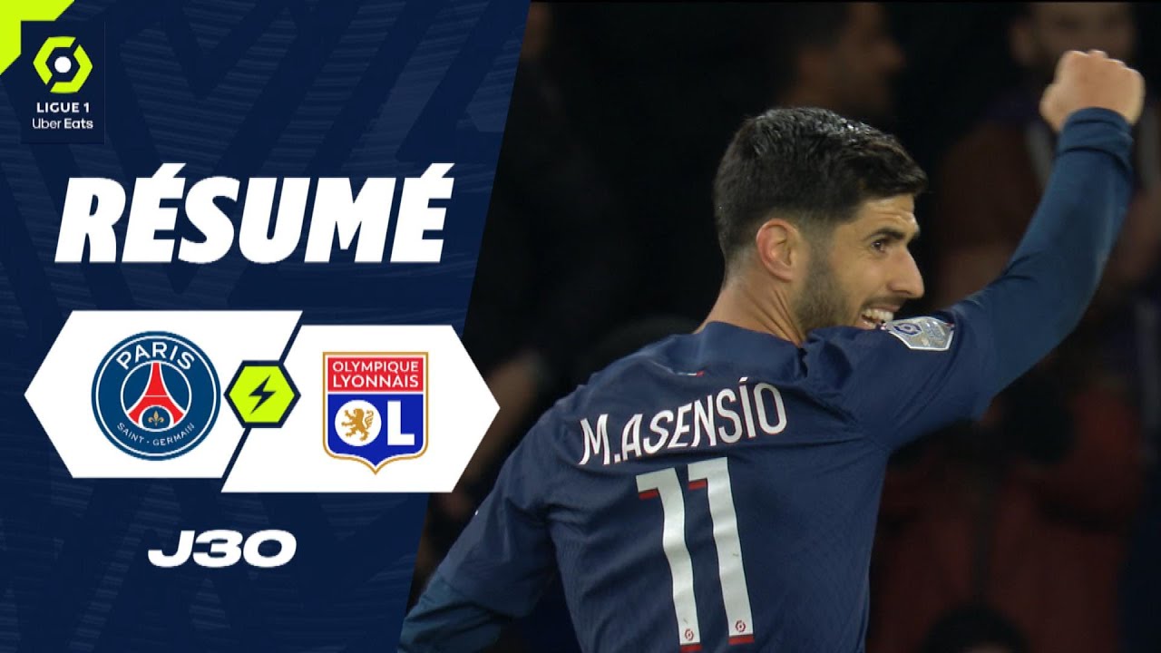 PARIS SAINT GERMAIN   OLYMPIQUE LYONNAIS 4   1   Rsum   PSG   OL  2023 2024