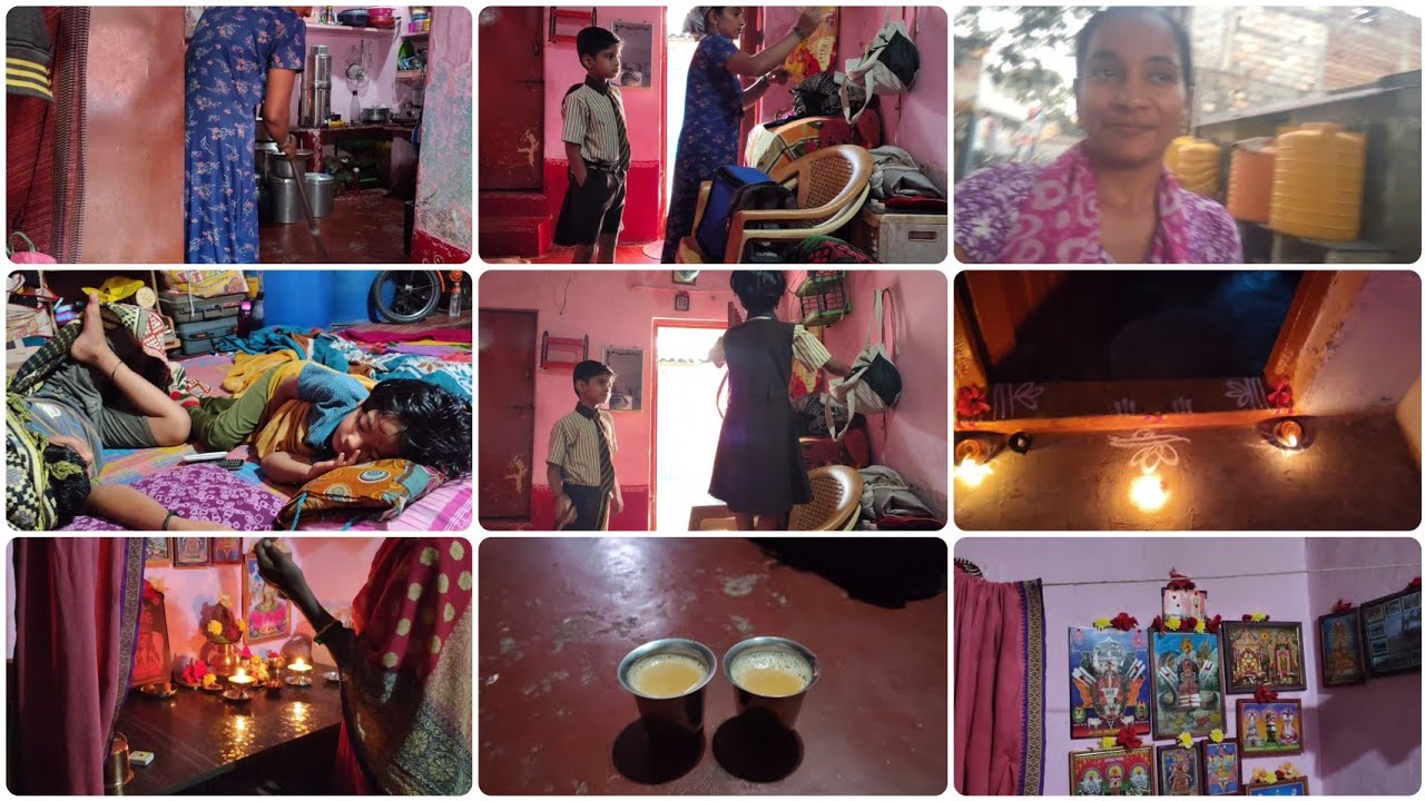 Middle class family life!! Indian house wife family vlog 😍...