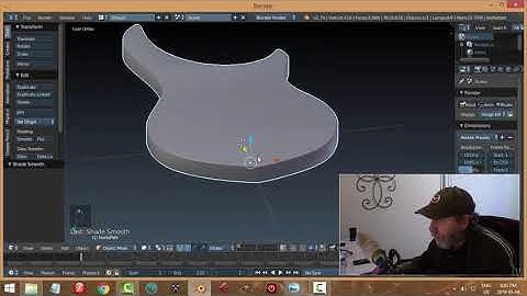 Blender: Modeling a Guitar Body