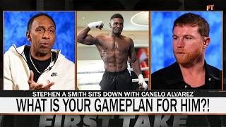 “HOW DO YOU BEAT HIM!” Stephen A. Smith PRESSES Canelo Alvarez About Christian Mbilli!