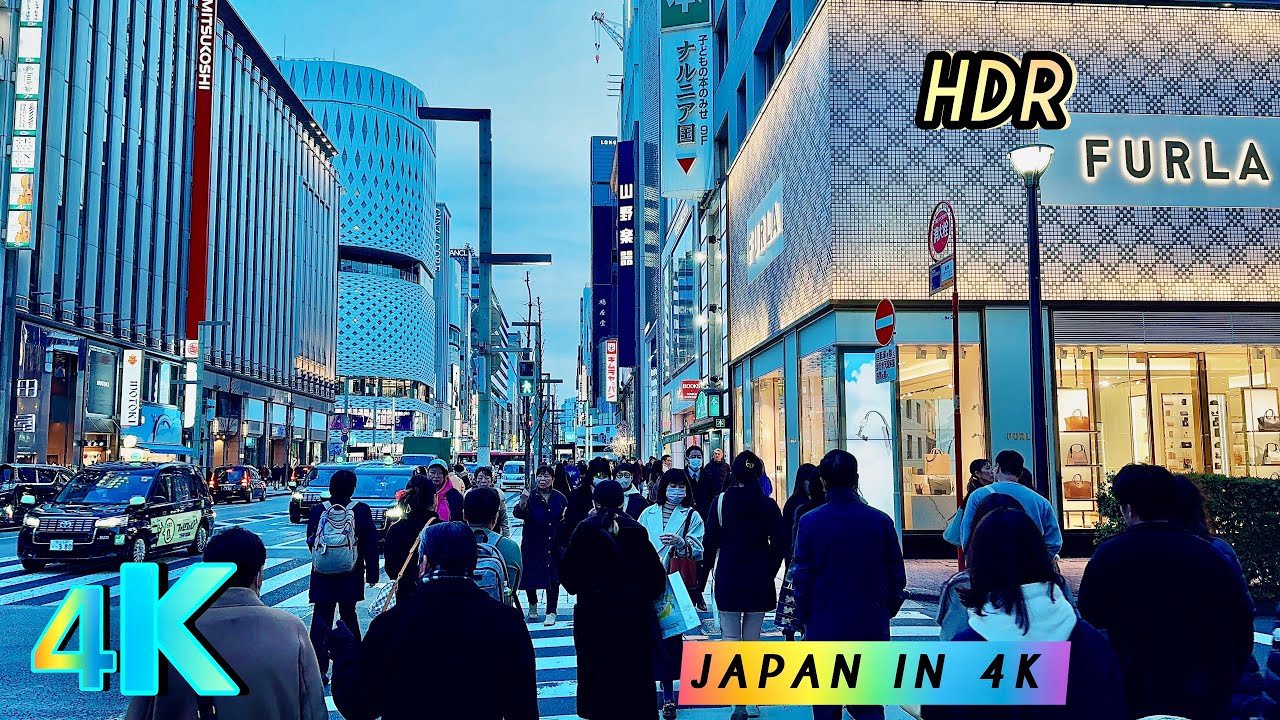 Tokyo Walk ~ Ginza's Glamour to Tsukiji's Market Calm #Ginza #Tsukijimarket #Japan, a frame from the walk