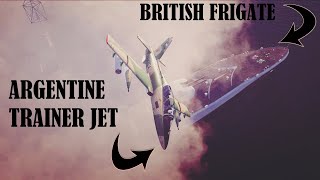 Owen Crippa - The Man Who Attacked The British Fleet All Alone (In a Trainer Jet)